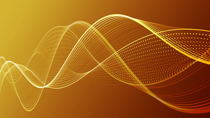 Futuristic Technology Background with Neon Lights and Dynamic Motion.