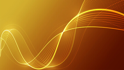 Futuristic Technology Background with Neon Lights and Dynamic Motion.