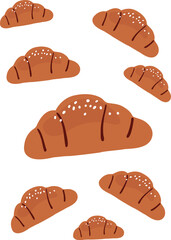 set of bread