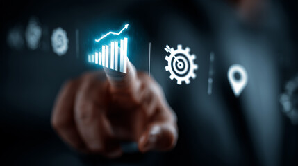 Obraz premium Impulso Digital al Éxito Empresarial