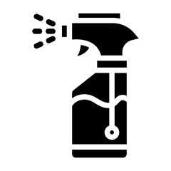 cleaning spray icon