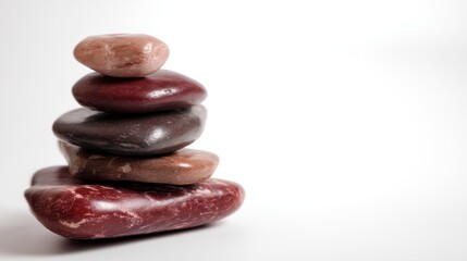 Stacked stones meditation