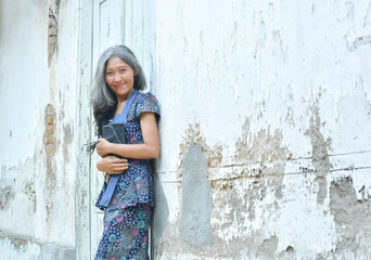 batik and woman