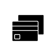 Credit card icon vector for web and mobile app. Credit card payment sign and symbol