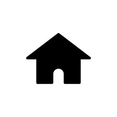 House icon vector for web and mobile app. Home sign and symbol