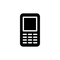 Phone icon vector for web and mobile app. Call sign and symbol. telephone symbol