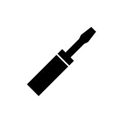 Screwdriver icon vector for web and mobile app. tools sign and symbol