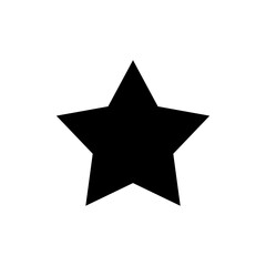 Obraz premium Star Icon vector for web and mobile app. rating sign and symbol. favourite star icon