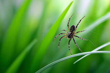Fototapeta premium .Spiders on a Web