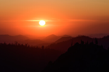 Moro Rock Sunset