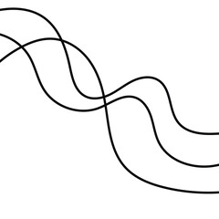 two lines pattern harmonic flow lines abstract minimalism background.