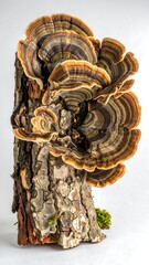 Fungi on a tree stump
