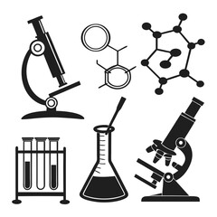 Scientific Research Tools And Molecular Models science