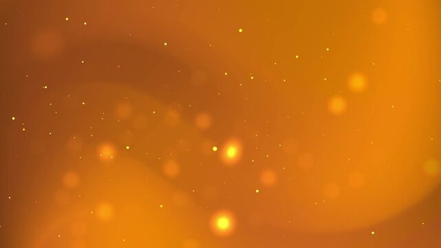 gold gradient background with yellow bokeh lights suitable for autumn designs, fall celebrations, seasonal graphics, cozy vibes.
