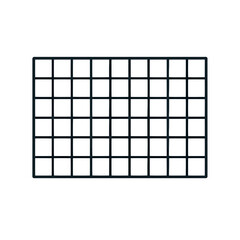 Modern wire grid panel for stylish home decor, minimalist design with clean lines, versatile organizer, geometric pattern perfect for creative presentations