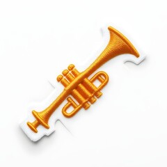 saxophone with musical notes