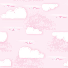 eamless Teddy bear pattern design for woman apparel such as nightwear, sweatshirt, t-shirt, knitwear and other uses.Little princess seamless pattern. Cute icons. Repeat pattern for kids