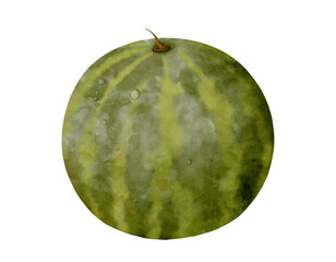 Fresh Watermelon A Delightful Addition to the Summer Fruits Collection, Perfect for Enjoyment