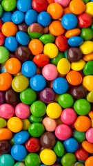 Colorful candy close-up