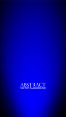 Abstract dark blue vector background with a smooth, glowing gradient. Simple, elegant design perfect for modern digital backdrops, wallpapers, or presentations.
