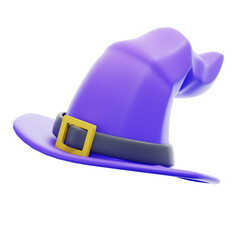 Wizard Hat 3D Icon