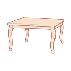 colorful illustration of table icon