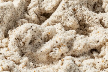 Close-up view of textured light beige sand (1)