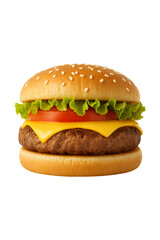 Fresh Beef Burger High quality Realistic image