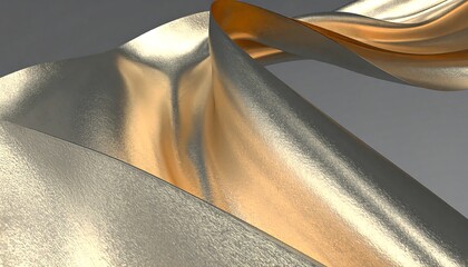 Golden fabric folds (2)