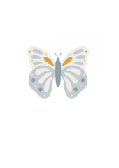 Hand drawn cartoon butterfl.ai