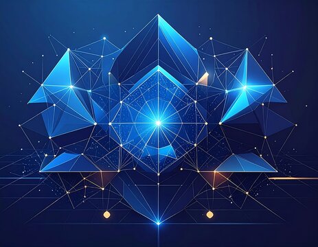 Abstract geometric design