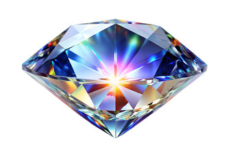 radiant crystal png image on transparent background