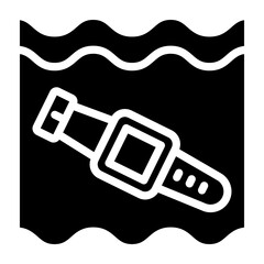 Window Installation Vector Glyph Icon Design