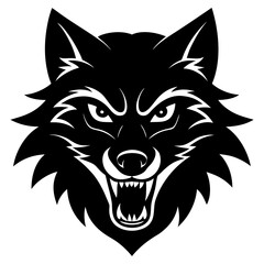 wolf head mascot