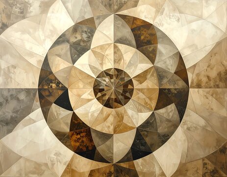 Abstract geometric pattern (5)