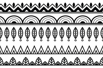 Black ornament brush