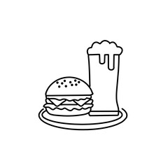Food and beverage icon