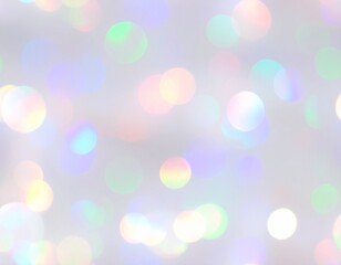 Obraz premium 淡いパステルカラーのキラキラ 光 玉ボケ効果背景画像素材