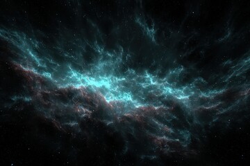 Vast Nebulae In Deep Space