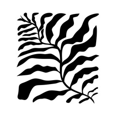 Hand Drawn Minimal Abstract Organic Shape