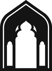 Ornate Arabic or Islamic Window Frame