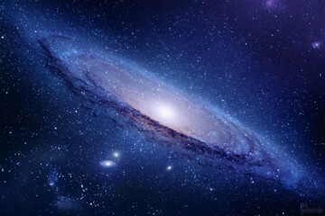 Obraz premium Endless cosmic expanse backdrop