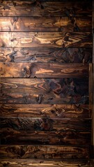 Rustic Wood Texture with Rich Grain and Warm Tones.