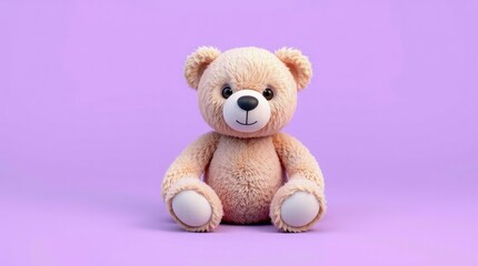 Obraz premium Cute Little Girl Doll Toy