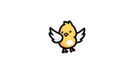 Obraz premium Cute chick illustration