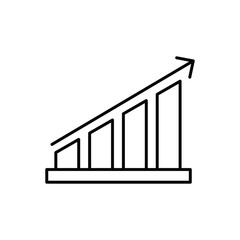 Business Analytics Outline Icon illustration