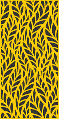 The yellow and black pattern by person