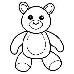 Cute Stuffed Toy Vector