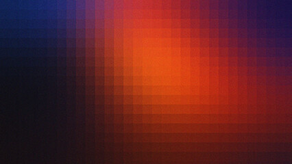Colorful Mosaic Gradient Background with Grainy Noise Effect
