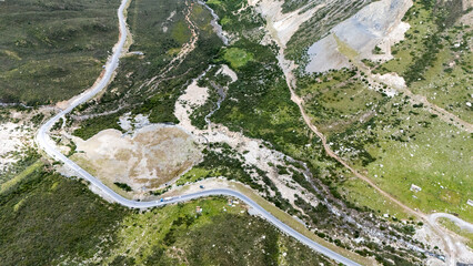 road in the mountains